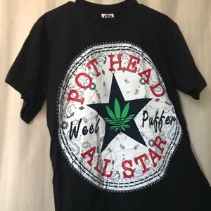 Weed Converse T Shirt